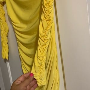 Yellow dress